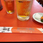 双龍 - 料理写真:まず生ビール～☆