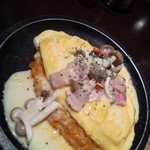 Koube Motomachi Doria - 焼きｵﾑﾄﾞﾘｱ ﾍﾞｰｺﾝのｸﾘｰﾑｿｰｽ