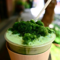奥貴船 兵衛 - 抹茶グラニテ 酒かすミルクアップ