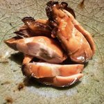 Utsusemi - 牡蠣の燻製・・漁師さんの奥様達が作られた品だそうですよ。美味しい！
