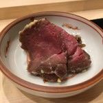 すし処 くりはら - 牛肉味噌漬け
