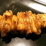 焼き鳥 まんげつ - ムネ皮230円