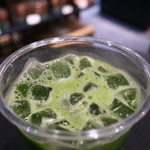 Maccha Tei Fukujuen - れもん抹茶ソーダ Sサイズアップ