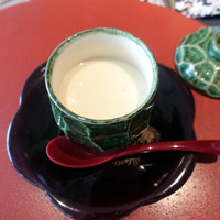 青山 星のなる木 - トリュフの茶碗蒸し、男爵餡かけ、若鶏　トリュフオイル