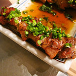 もつやき　婁熊東京 - 脂付きハラミ