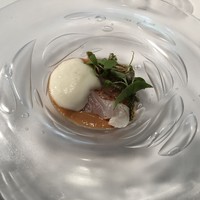 モトイ - 大原野菜のガスパチョと百合根のエキュム