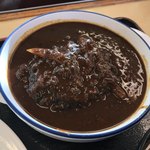 Matsuya - ●ハンバーグカレー大盛690円税込みそ汁付