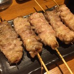 焼鳥 酉たけ - いつものはらみです　あっという間になくなりました