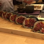 鮓職人 秦野よしき - トロタク太巻き