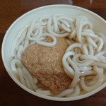 ドライブイン古城 - きつねうどん