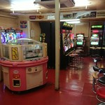 ドライブイン古城 - 店内ゲームコーナー(新旧満載w)