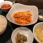 中国家庭料理 北斗 - 中国家庭料理北斗青山店(海老と卵のチリソース炒め)