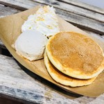 茶寮 報鼓 - シナモン好きにはたまらない「パンケーキ」
