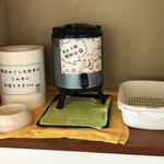 絆＋ - 屋内ドッグラン
      わんこ用お水