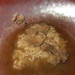 イチリン ハナレ - フカヒレの鶏出汁に雑炊とトリュフ