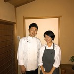 イチリン ハナレ - 望月スーシェフと女性スタッフ様　ありがとうございました