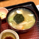 大戸屋 - 手作り豆腐のアカモクすまし汁