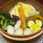 柳町 一刻堂 清川店 - 蒸し野菜