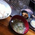 炉ばた ちどり - 定食のご飯など：2011年8月