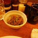 牛たん炭焼き 利久 - 定食の小鉢