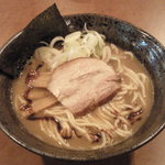 麺や 天啓 - 濃厚魚介塩ラーメン(700円)