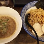 煮干し中華そば　つきじ大河原 - 徳濃厚煮干しつけ麺