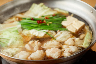 Suitouya - [もつ鍋]出汁は天然素材、野菜は無農薬です 