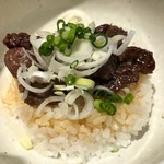 つけ麺一燈 - 鶏ワンタンそば（牛ハラミ丼付き）