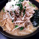 花巻らーめんバガボンド - 鉄砲ラーメン(味噌)  890円