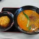 餃子の王将 - 担々麺セット