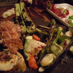 Sumi Tori Uo - 焼き野菜盛り合わせ