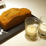 Restaurant MiYa－Vie - お茶に付く小菓子と書けない「ミニャルディーズ」