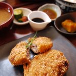 Shokusakudokorokozuchi - メンチかつ定食