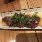 魚頂天 - 馬刺し。全く臭さなどなく美味しい。◎