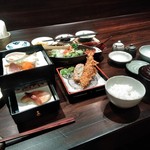 とんかつ和幸 匠庵 - [料理] レディース膳 全景♪ｗ