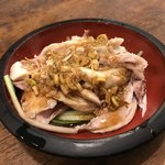 中国料理 西海 - 小皿の棒棒鶏
