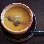 田舎風割烹 ちゃぼ亭 - 玉ねぎのすり流し茶わん蒸し