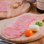 天神焼肉 tHe Good MoR~Ning - ＊限定五食＊黒毛和牛 究極の焼きしゃぶ(シャリ玉付き)880円