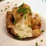 ふれんちん - 鶏のカレー揚げ　じゃがいもピュレ