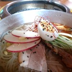 神田 炎蔵 - 暑いので冷麺セット。