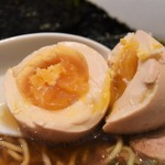 中華そば店 遠州 - 煮玉子