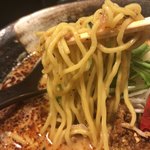 香氣 四川麺条 - 縮れ麺