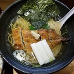 ラーメン巌哲 - 塩まむし（土用の丑の日限定）