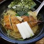 ラーメン巌哲 - 塩まむし（土用の丑の日限定）