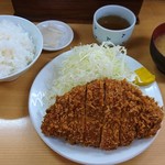 とんかつ山家 - ロースカツ大　定食(18-07)