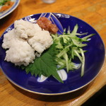 居酒屋 さち呼 - 鱧湯引き