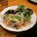 居酒屋 さち呼 - キツネダイのカルパッチョ