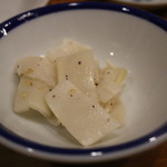 居酒屋 さち呼 - お通しの筍