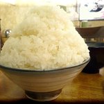 大衆中華 宝来 - 大盛ご飯