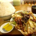 大衆中華 宝来 - Ｃ定食ご飯大盛